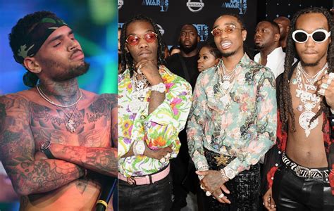 migos beef with chris brown